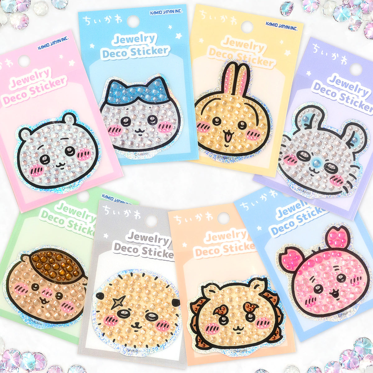 日本 Chiikawa 寶石貼紙
