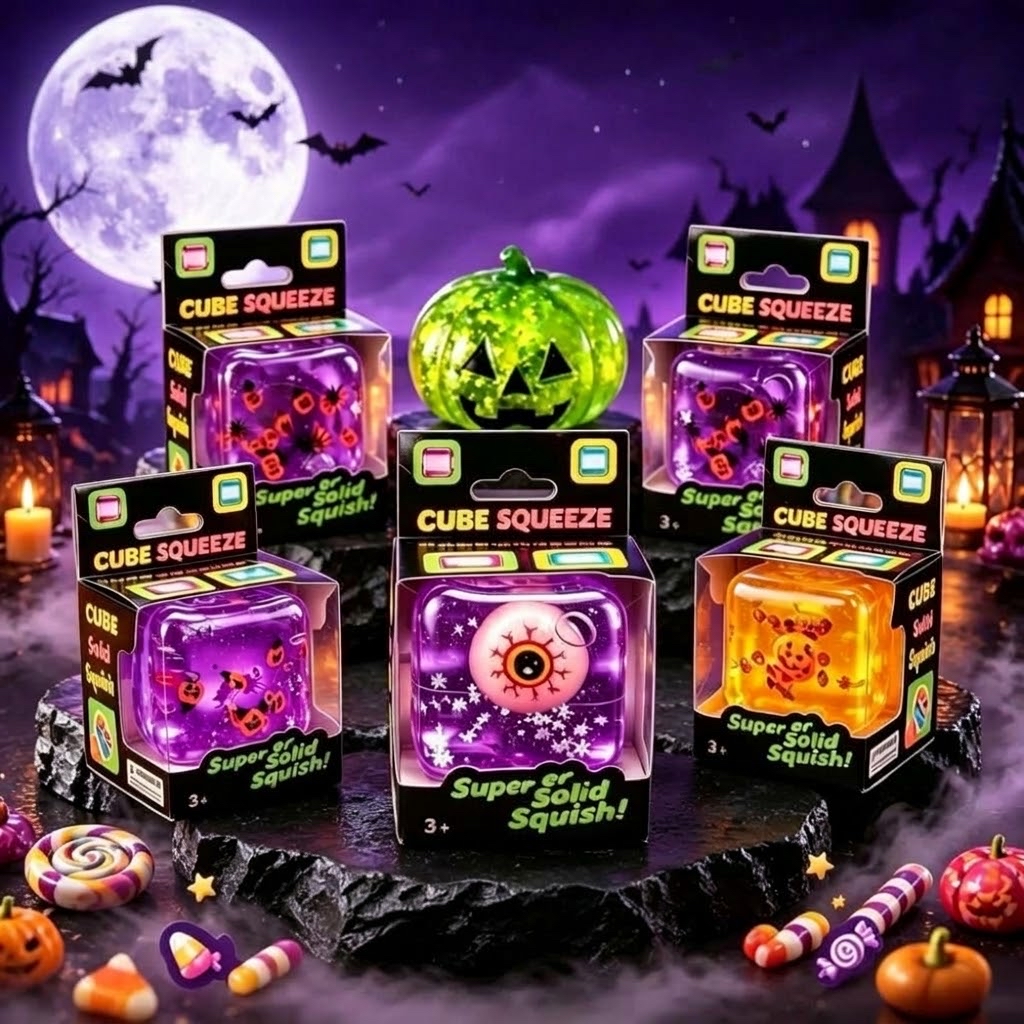 【2026 Halloween】 萬聖節冰粒型解壓捏捏樂