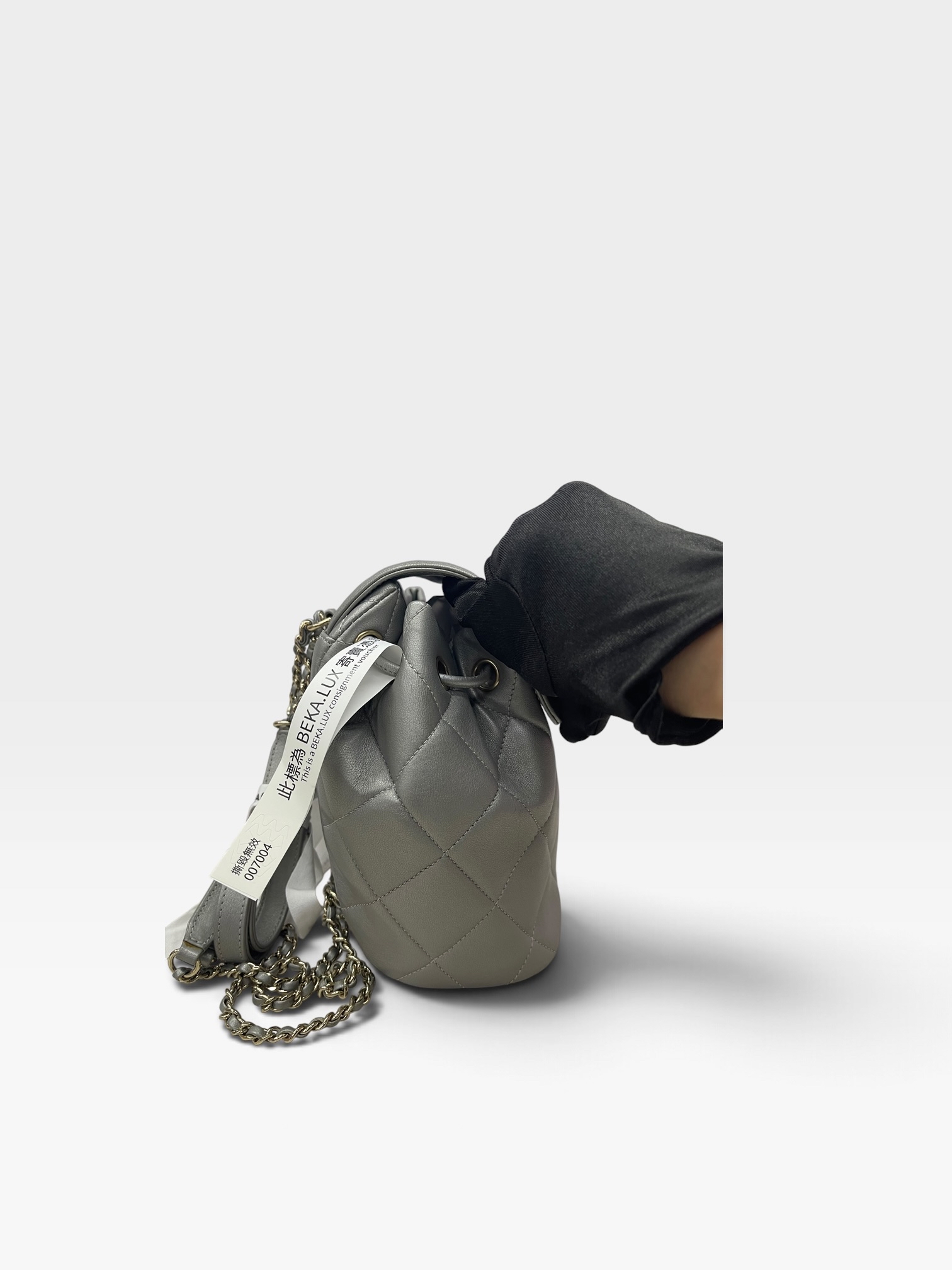 Pre-Owned CHANEL Matelassé Flap Backpack / Product Code: 102908