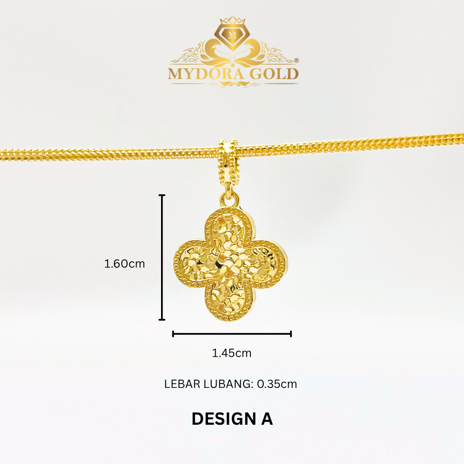MYDORA Charm Sisik Clover (5G) l EMAS 916/22K