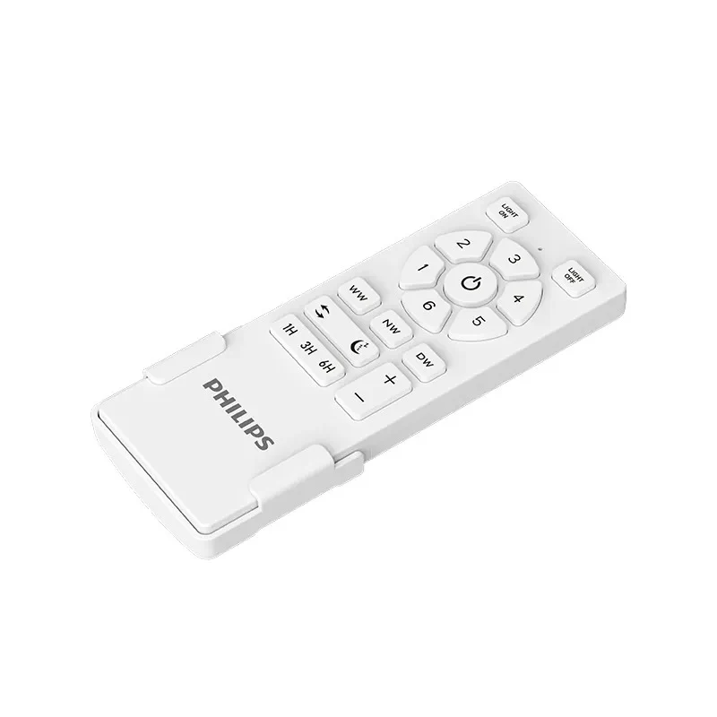 [飛利浦直送 原裝行貨2年保養] 飛利浦 Olas 42吋風扇燈（白色）– 風扇30W + LED燈24W 靜音節能 現代簡約設計 (香港行貨) Olas 42" Ceiling Fan with LED Light (White) – 30W Fan + 24W Light 929004641101