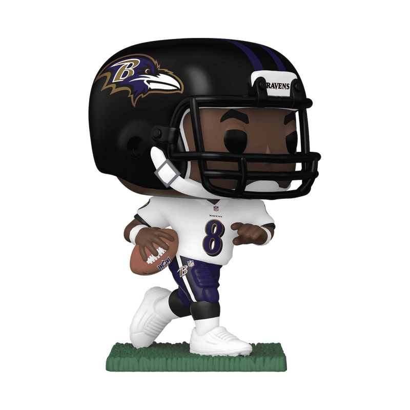 📦訂購 美國代購 Funko POP! NFL Lamar Jackson (Away Uniform) Figure 巴爾的摩烏鴉 模型
