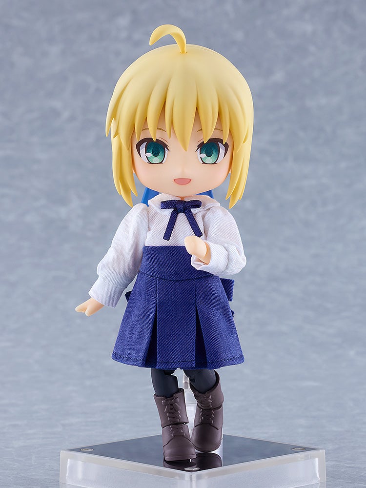 (預訂訂金 $200) (總價 $460) GSC Nendoroid Doll Fate/Grand Order Saber 便服Ver. 黏土娃 (行版)