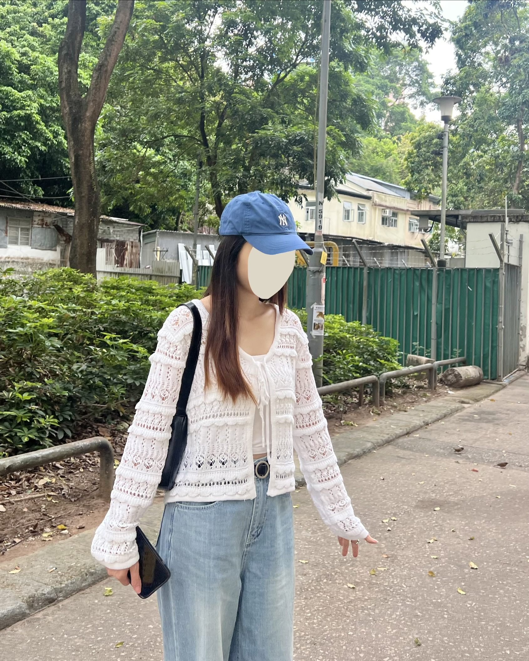 椰子千層雪花冰鏤空外搭 現貨