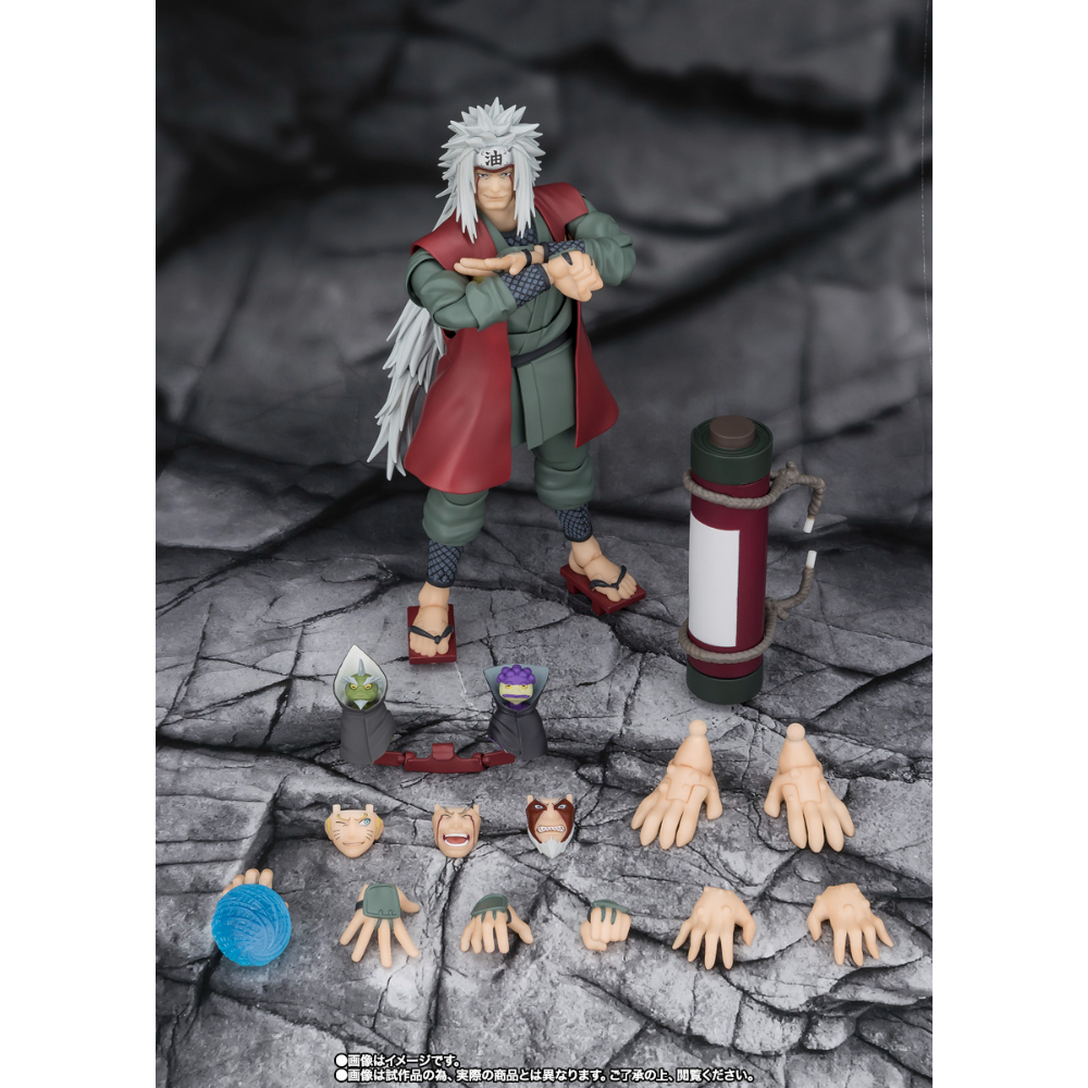 SHF Naruto Shippuden Jiraiya Hidden Leaf Heroic Master Sage