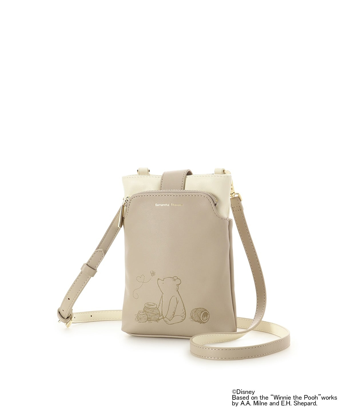 🌸 【預訂】 Samantha Thavasa x Winnie the Pooh - Smartphone Shoulder Bag