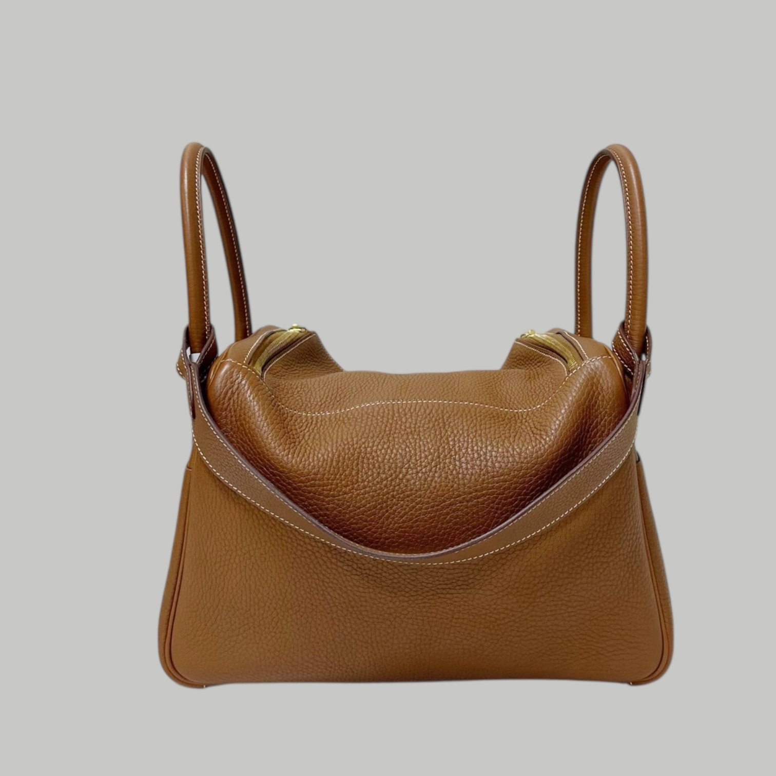 Hermes Lindy 30棕金