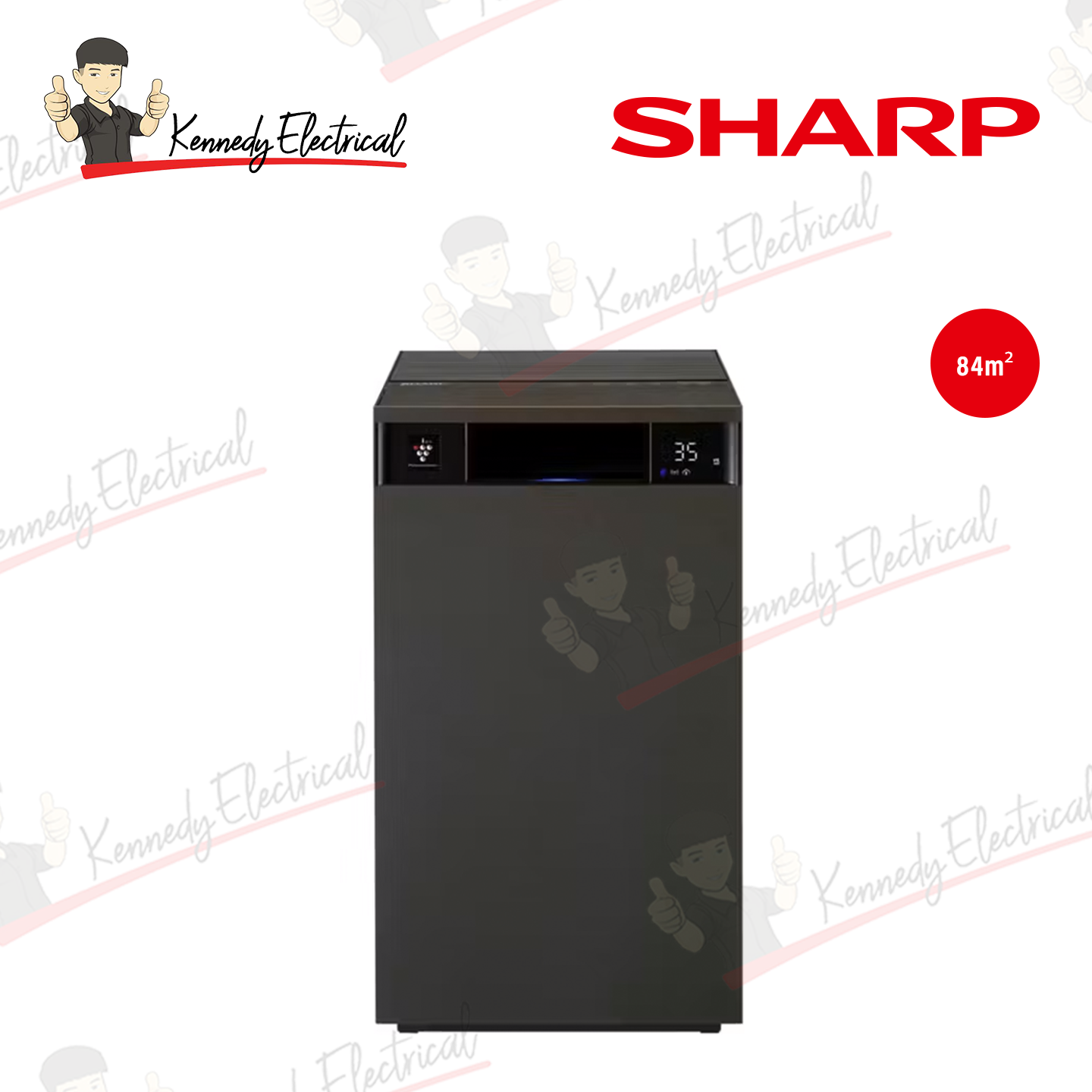 Sharp Purefit 84m³ Plasmacluster Air Purifier (FXS120LH)