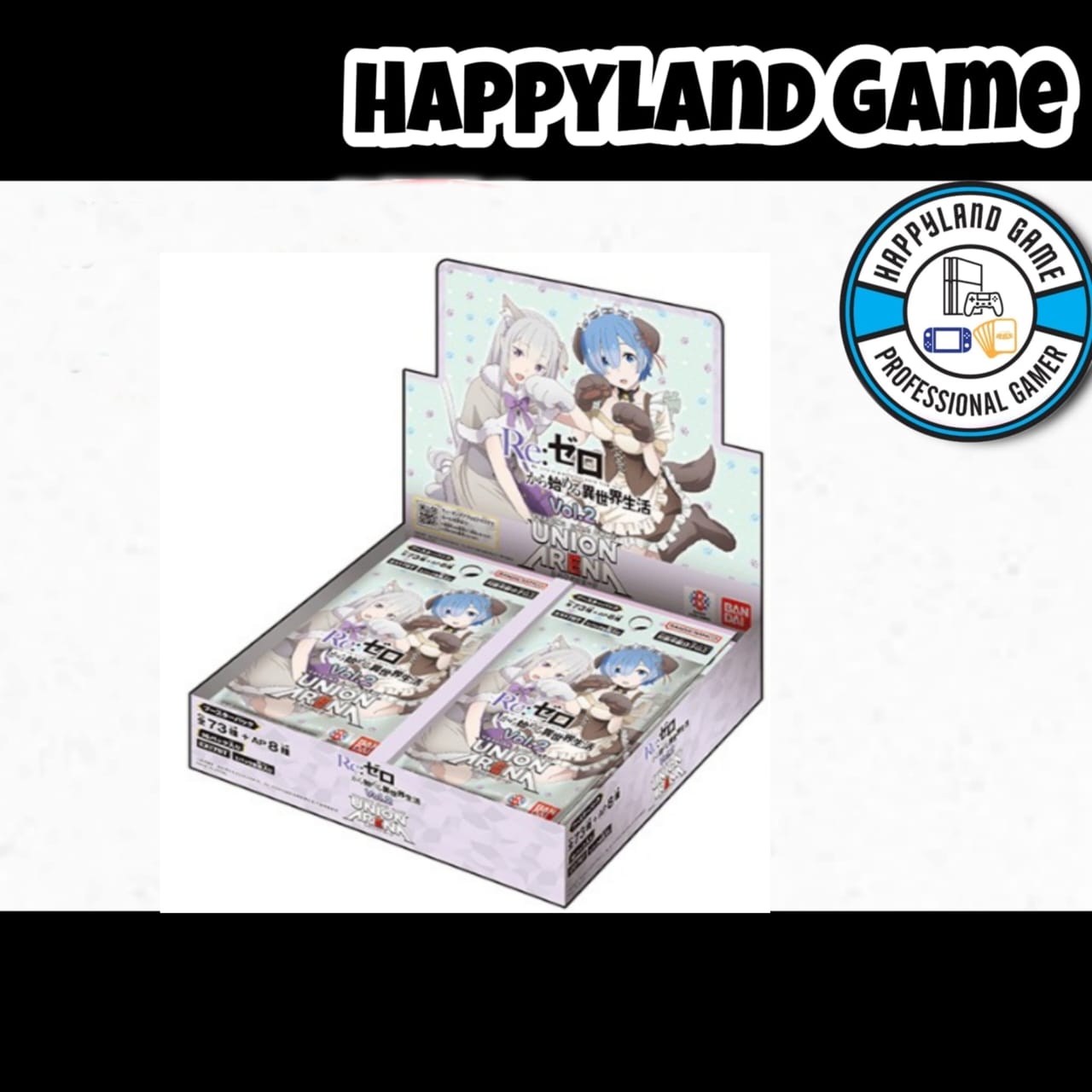 Union Arena Card Game Booster Box - Rezero Vol 2 (EX17BT)