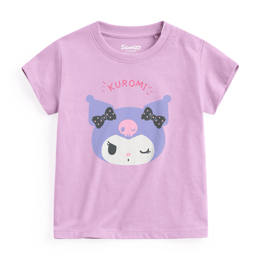 💚預訂 台灣直送💚Sanrio三色人物印花純棉短袖T恤