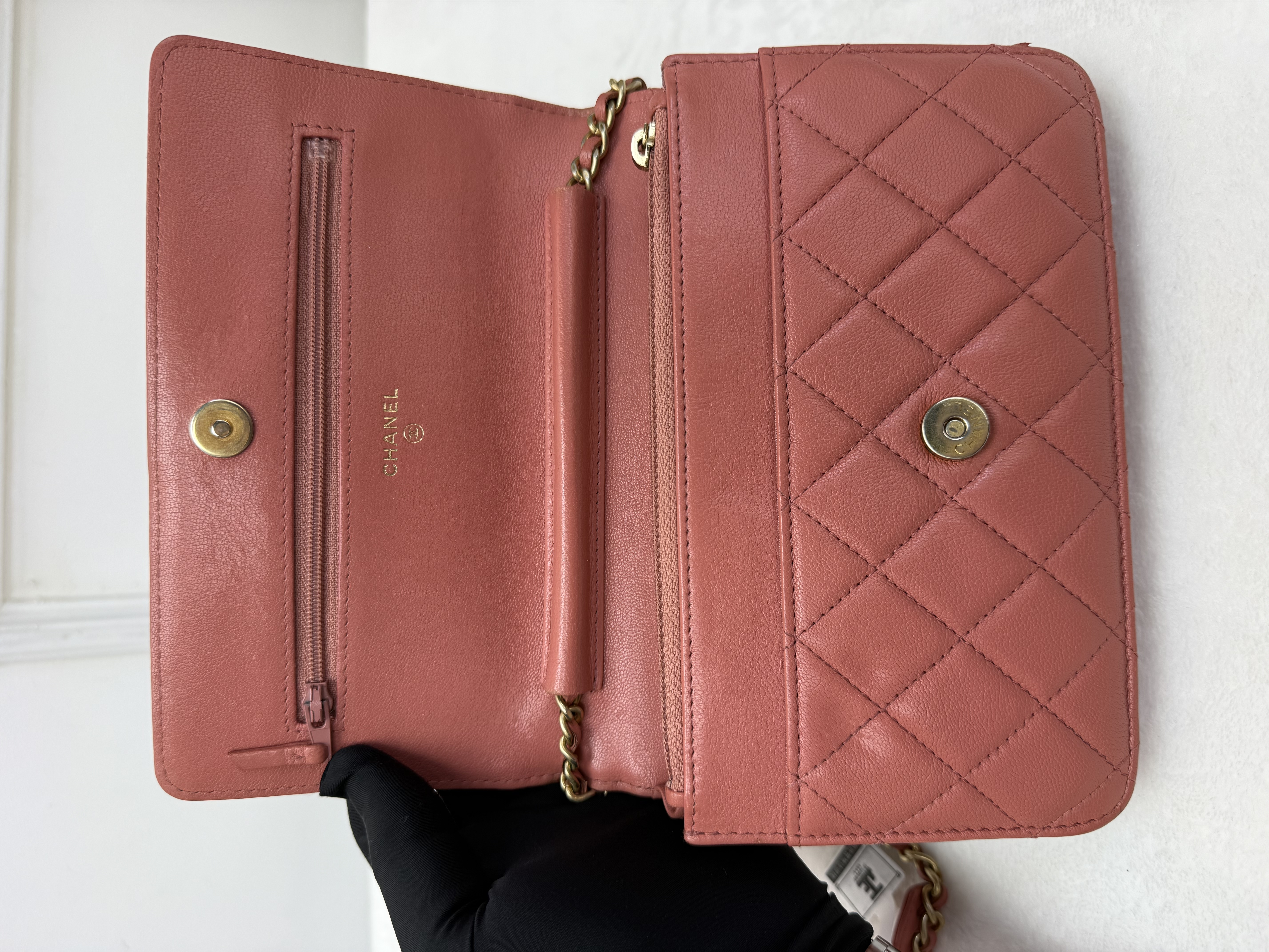 Chanel香奈儿 19 bag系列woc發財包