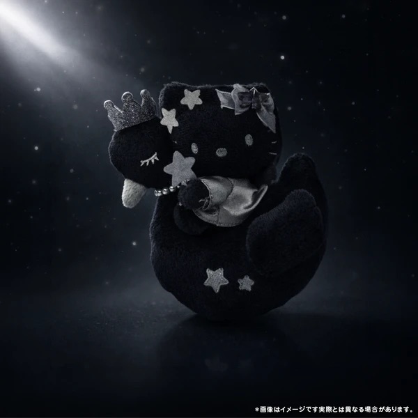  預訂 | 日本 Kitty黑白星空系列掛件公仔