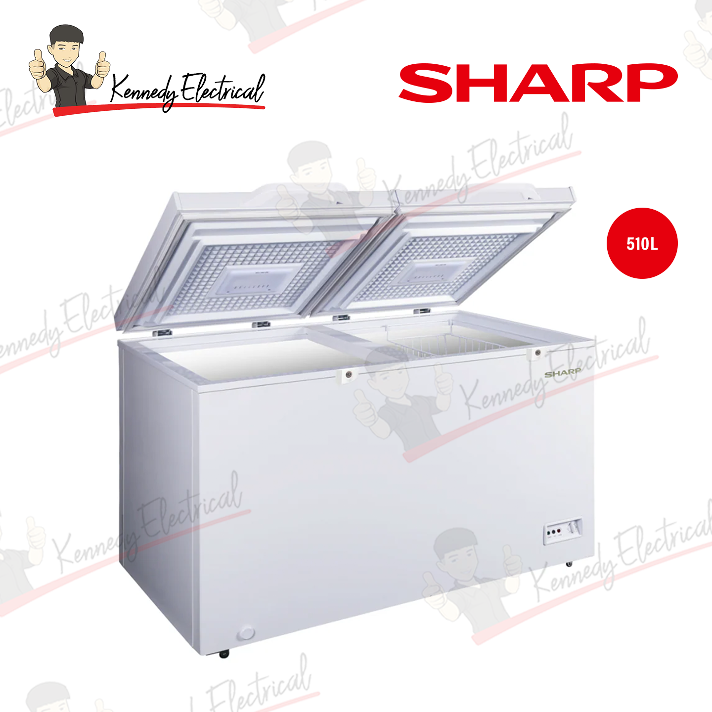Sharp 510L Chest Freezer (SJC518)