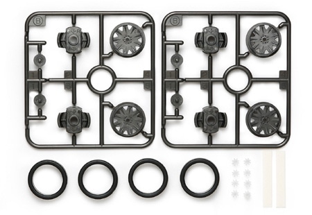 LOW-PROFILE TIRE & 1-WAY WHEEL SET