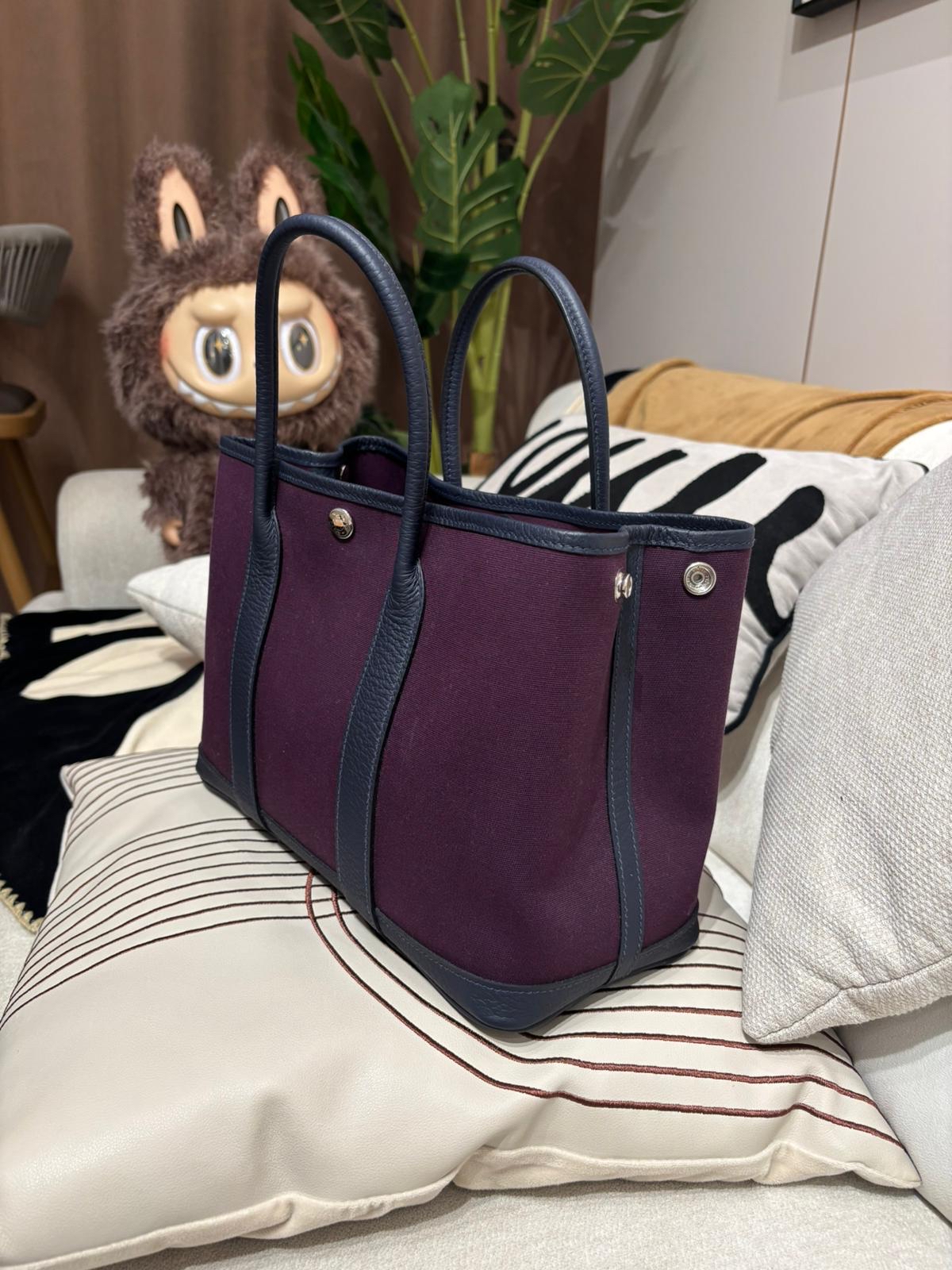 Hermes Garden Party 30 Stamp Y 100%Authentic, 98%New ✅Dust bag