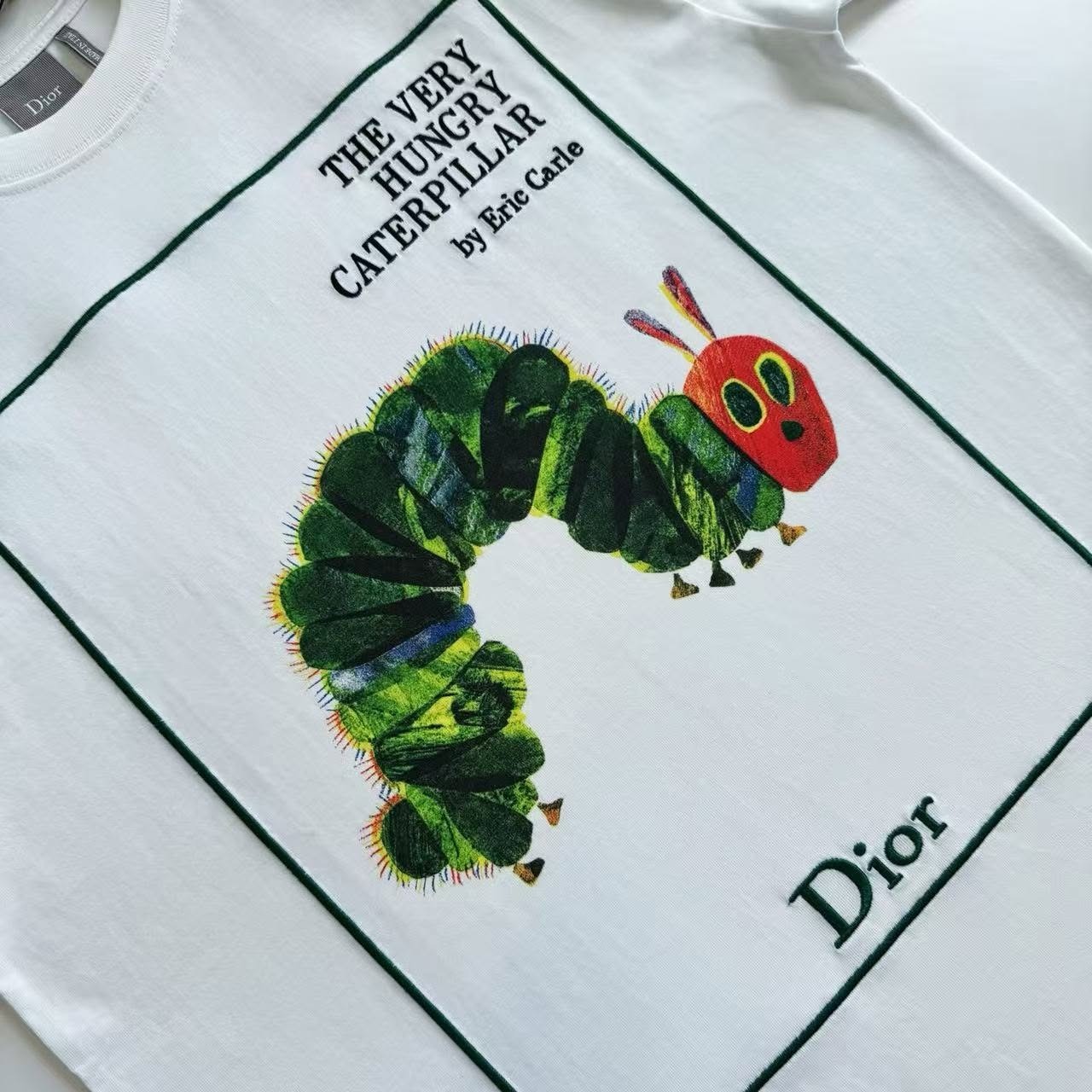 【原單】Dior Oversized Embroidered Book Cover T-Shirt 書籍封面刺繡Tee