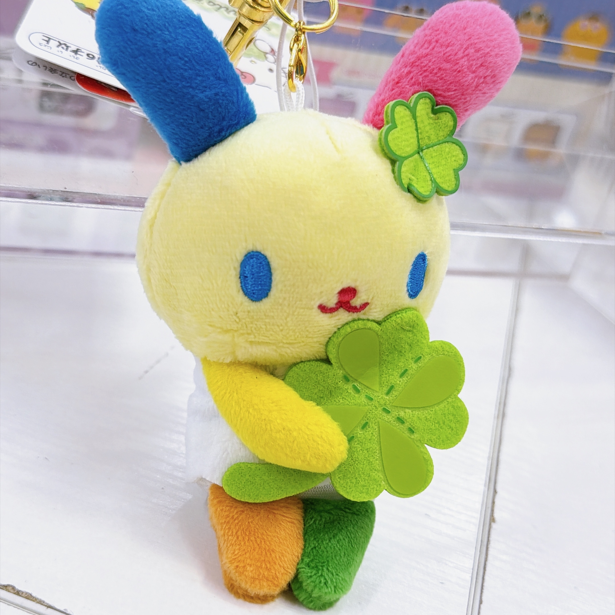日本直送Sanrio usahana 四葉草公仔掛飾