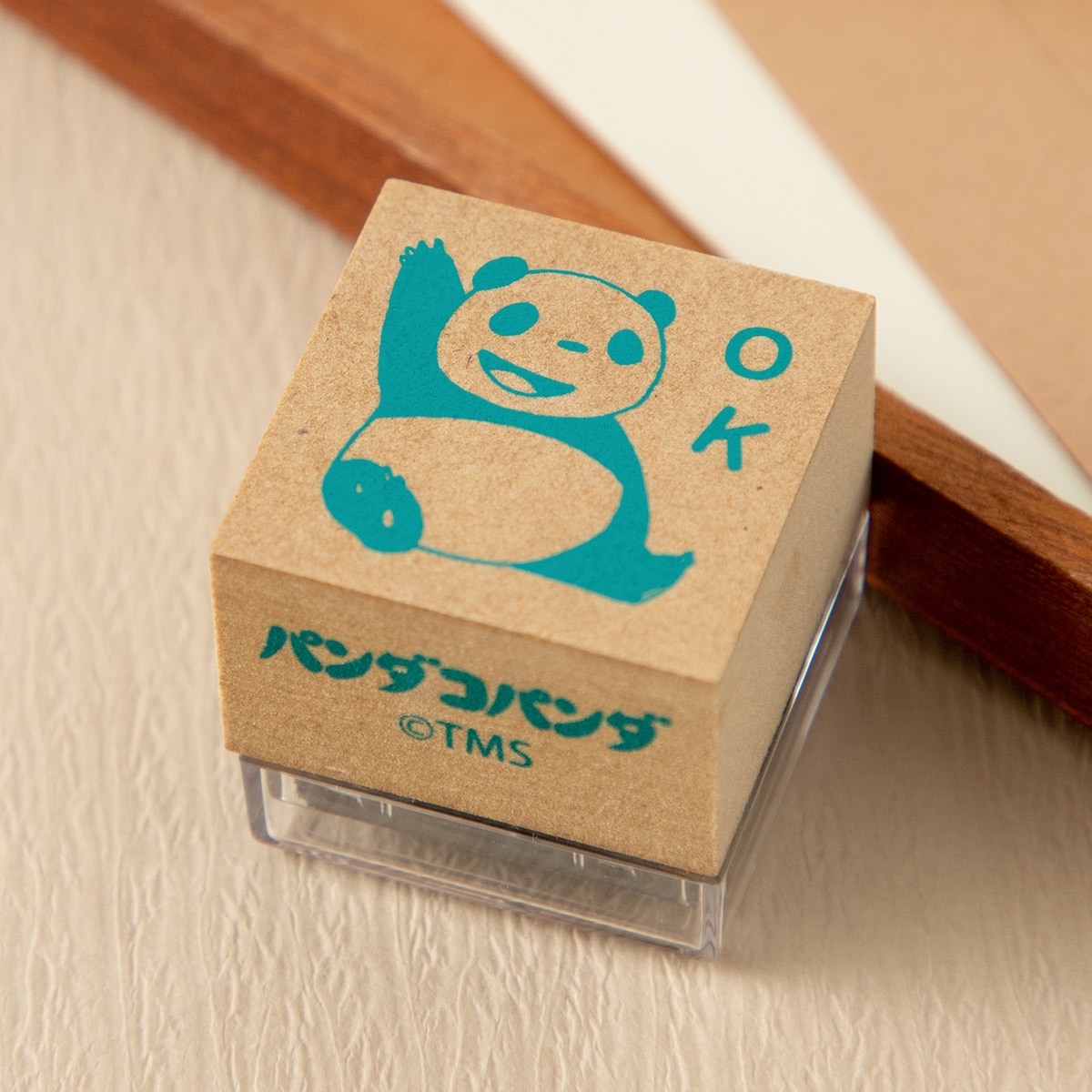 現貨｜Panda Go Panda 熊貓家族 吉卜力 日版 木製 印章 (OK PNN-132) 