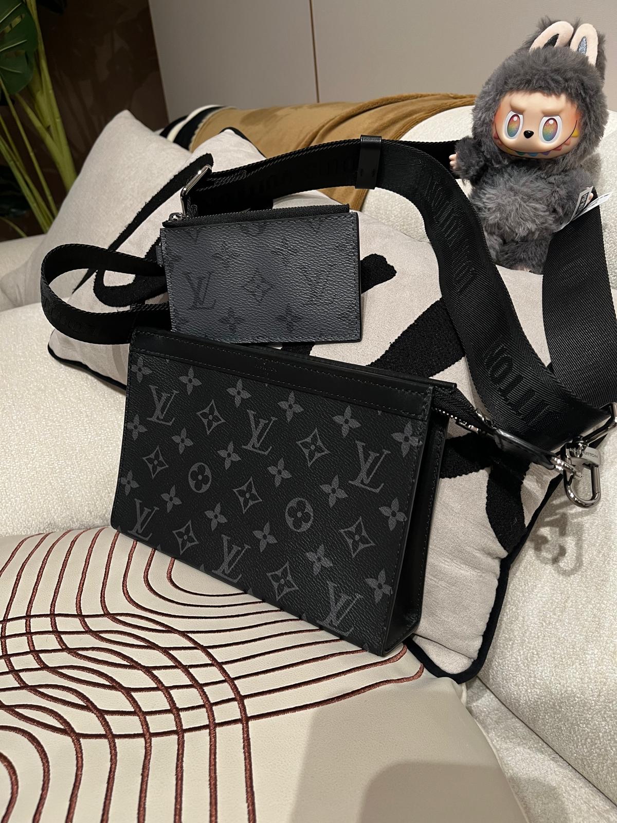 Lv Gaston Wearable Wallet Eclipse Shoulder Bag 100%Authentic,98%new  ✅收據✅dust bag 