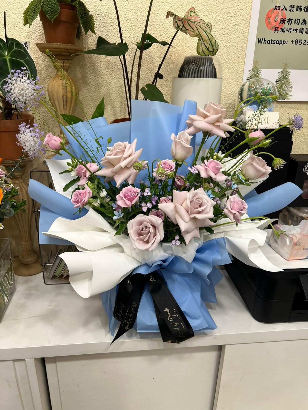 雲淡柔香 Misty Lilac