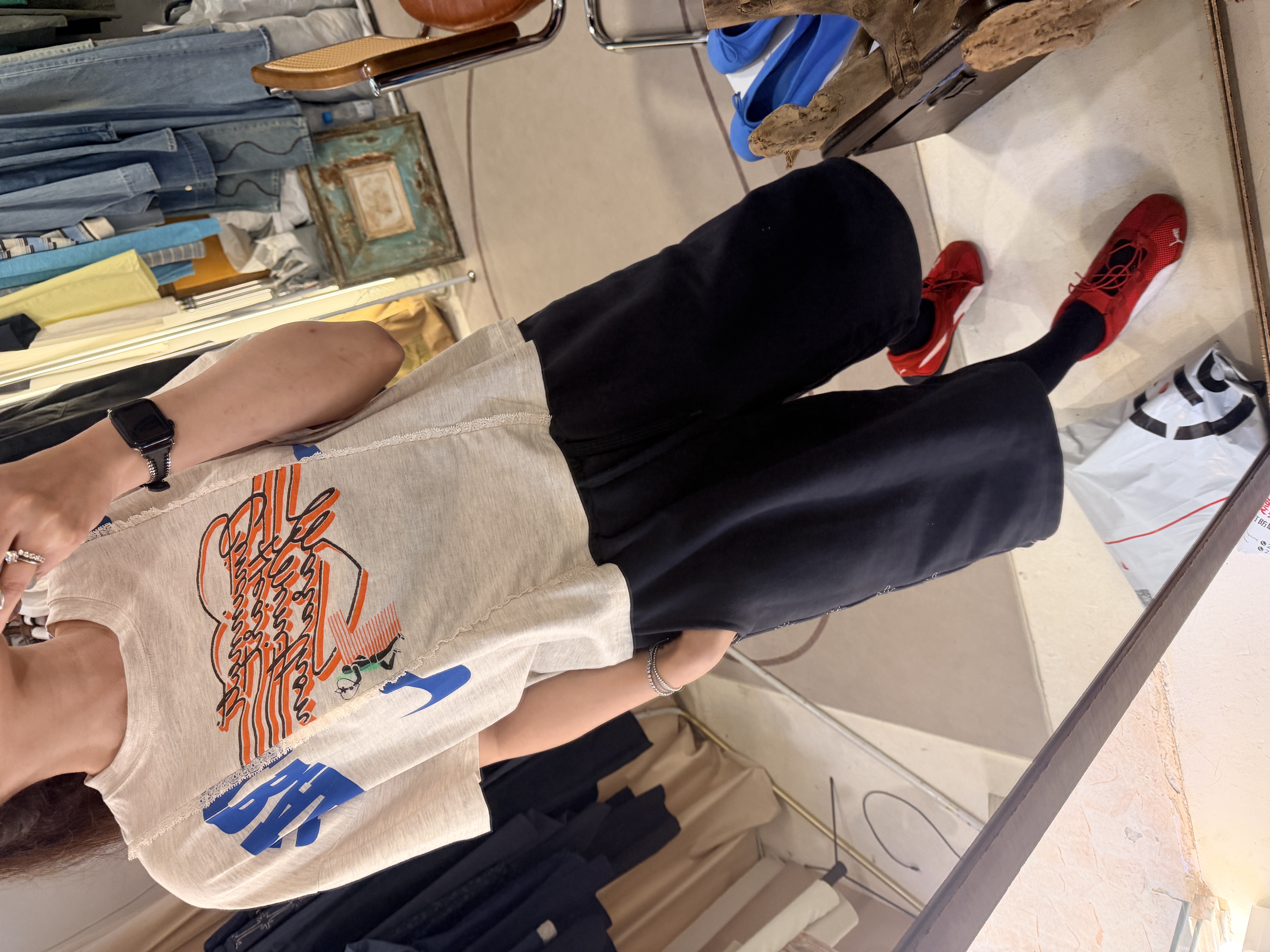Patchwork tee