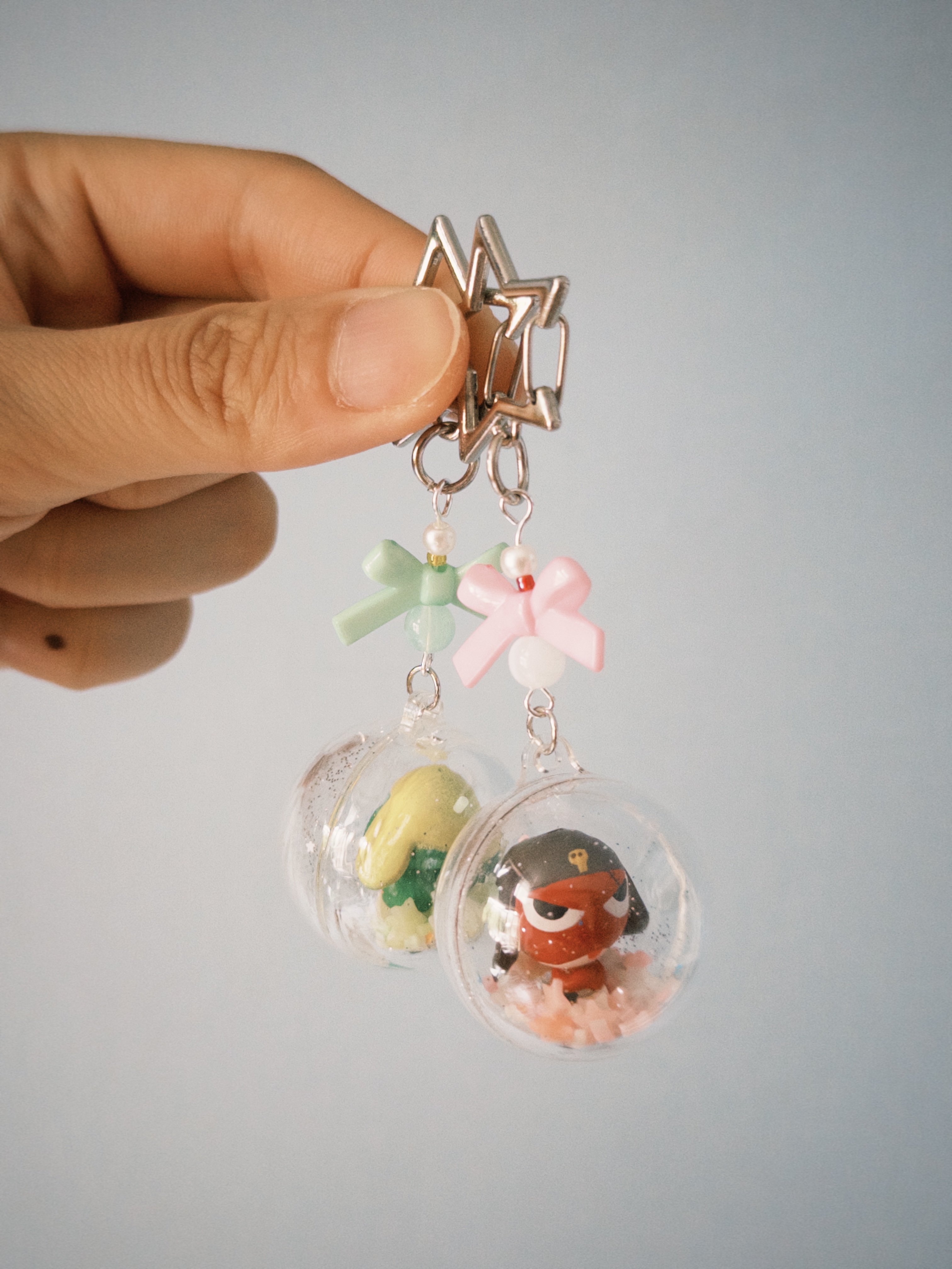 中古Keroro/Giroro 被困泡泡中 夜光手工掛件