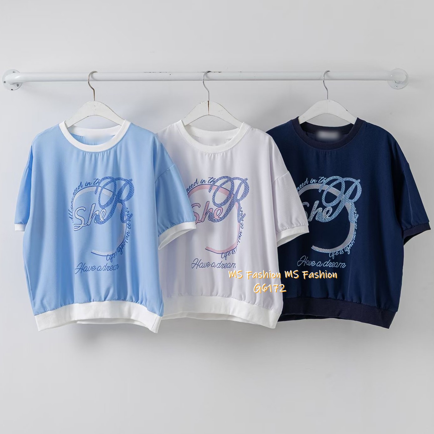 G6172 韓國🇰🇷靚print top