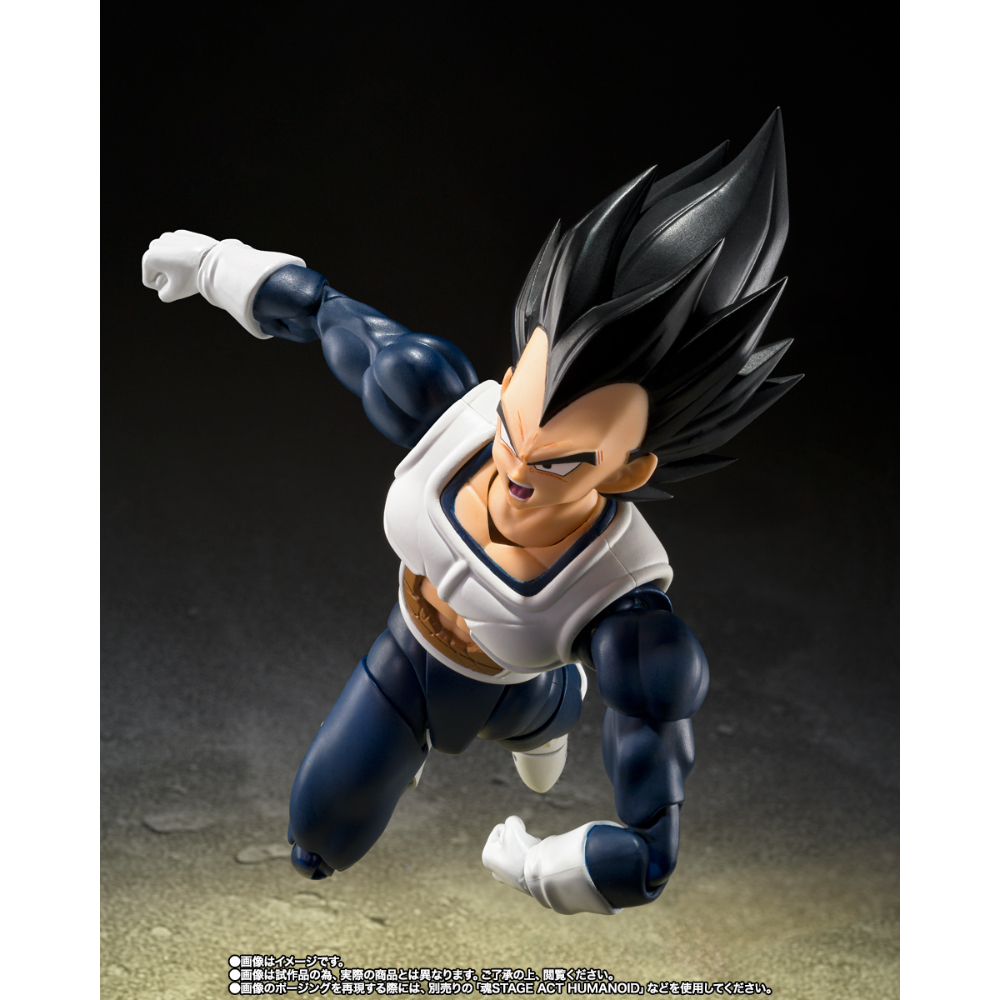 SHF Dragon Ball Z Vegeta Old Battle Armor
