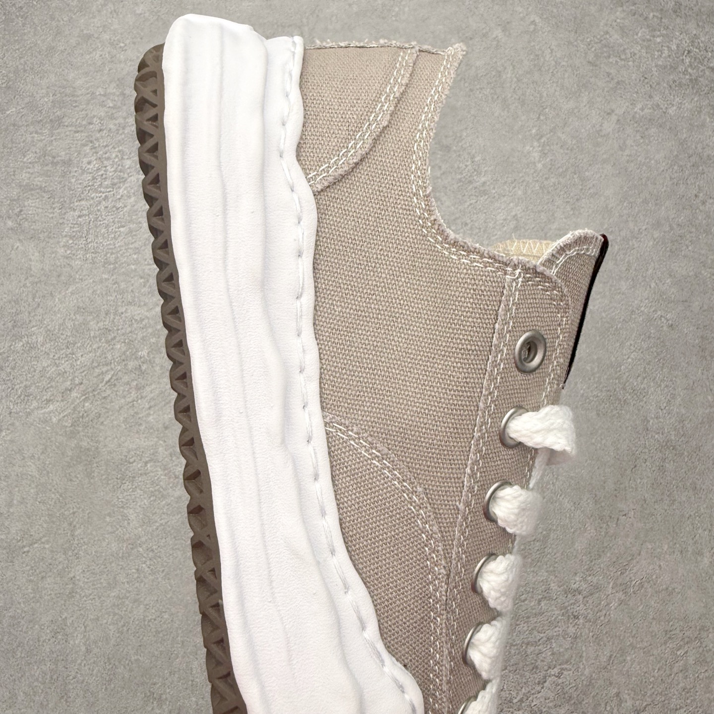 Maison Mihara Yasuhiro MMY "Hank" OG Sole Canvas Low-top Sneaker