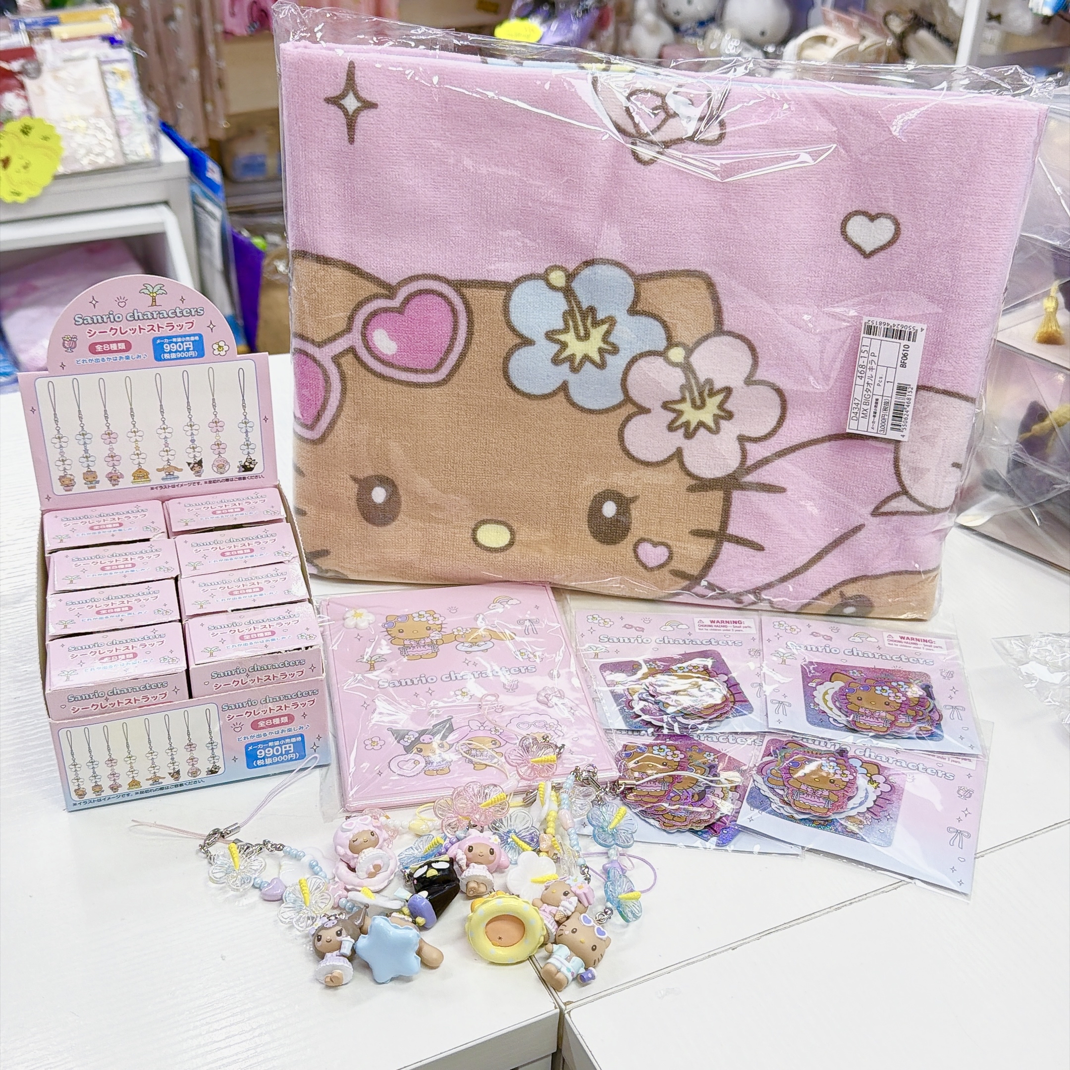 日本直送sanrio夏天黑皮系列產品