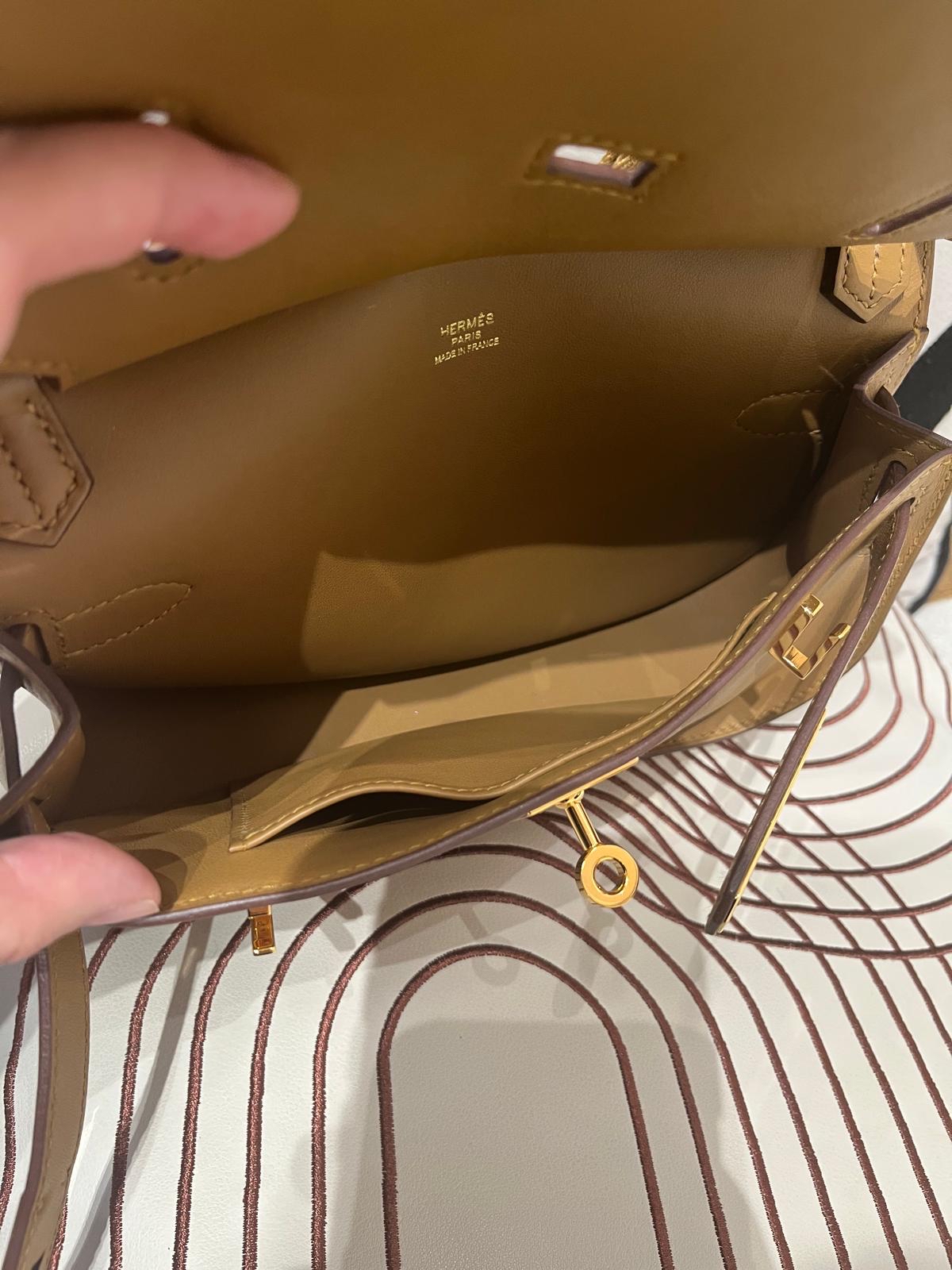 Hermes Mini Jypsiere Stamp B 100%Authentic, 98%New ✅Dust bag✅Box