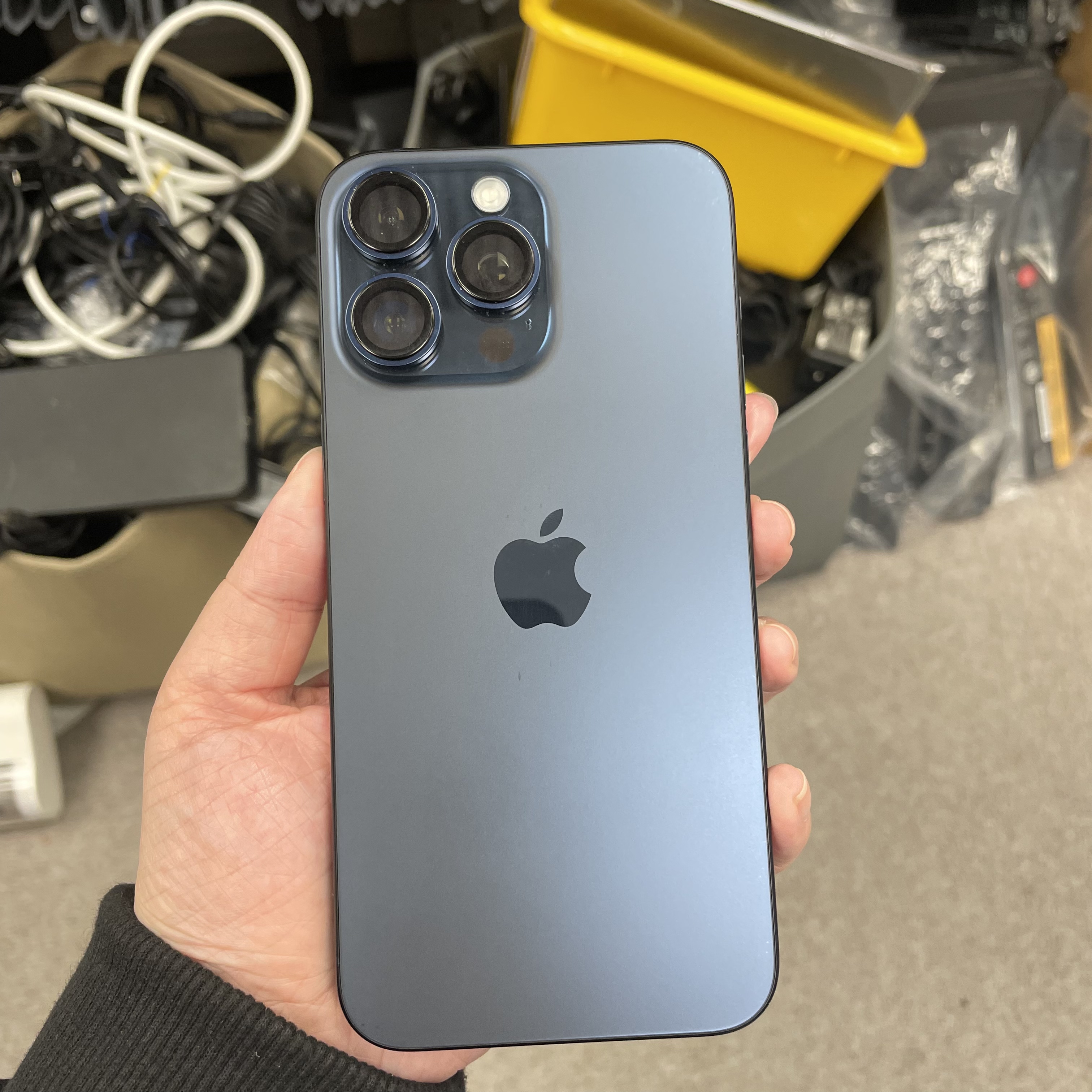 *5967 15 Promax 超靚機 512GB 電85 藍色 blue