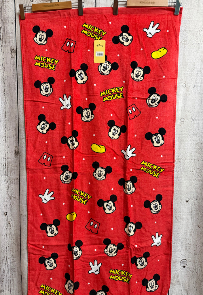 <門市現貨清貨 🈹>Disney浴巾60x120cm