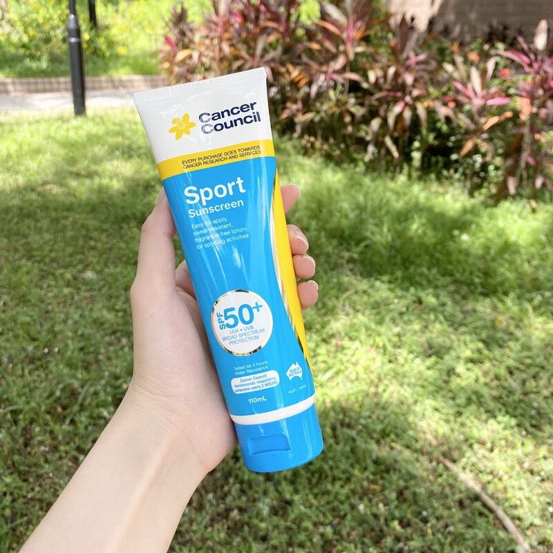 Cancer Council 澳洲防癌委员會運動專用防曬霜 SPF50+