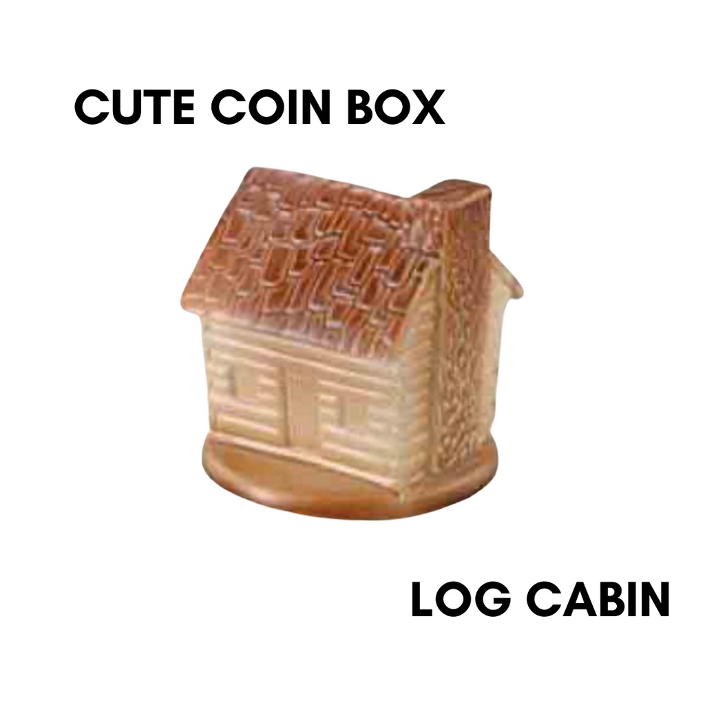 Claytan Coin Box - Cute House