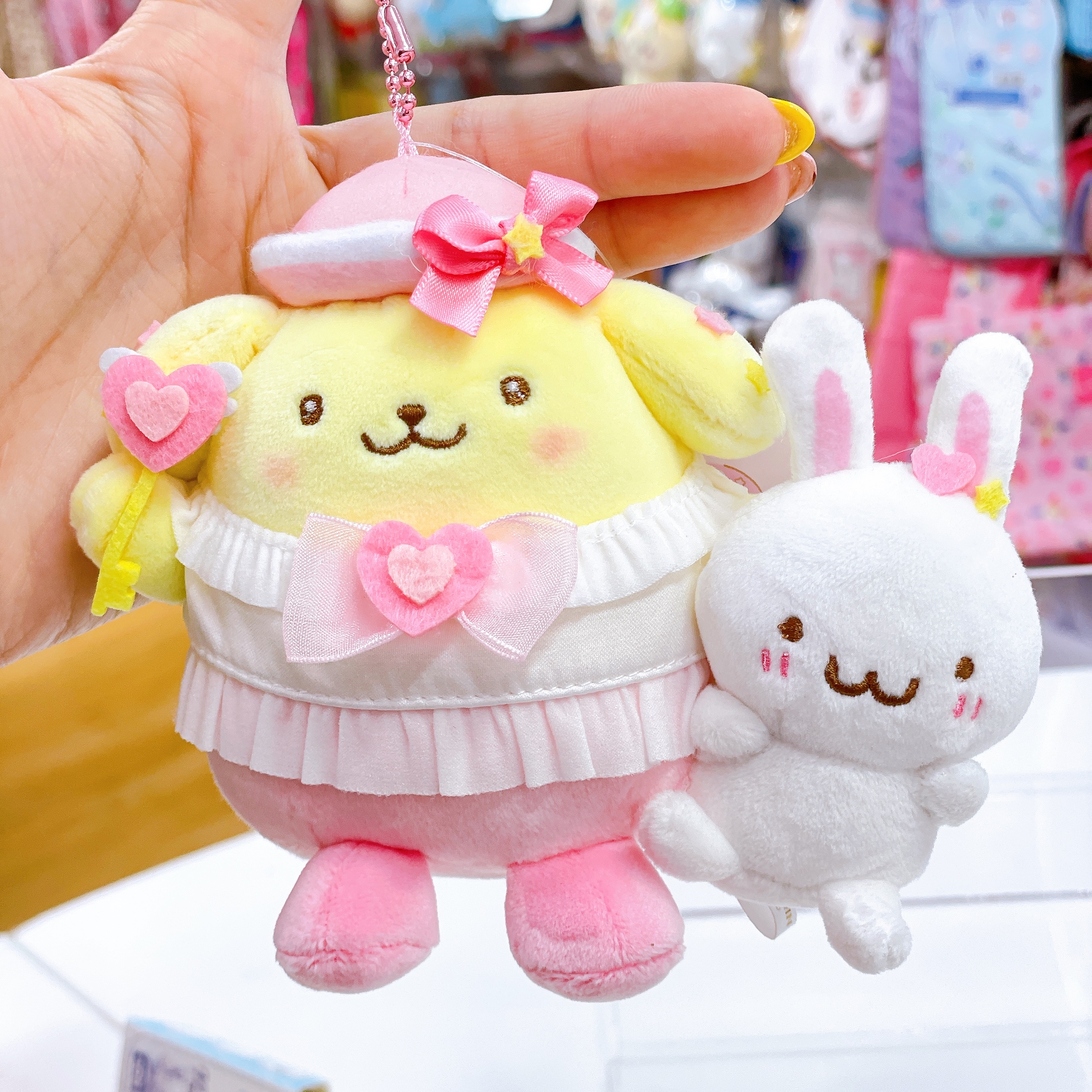  日本直送日本限定Pop up Store布丁狗 朋友仔公仔掛飾