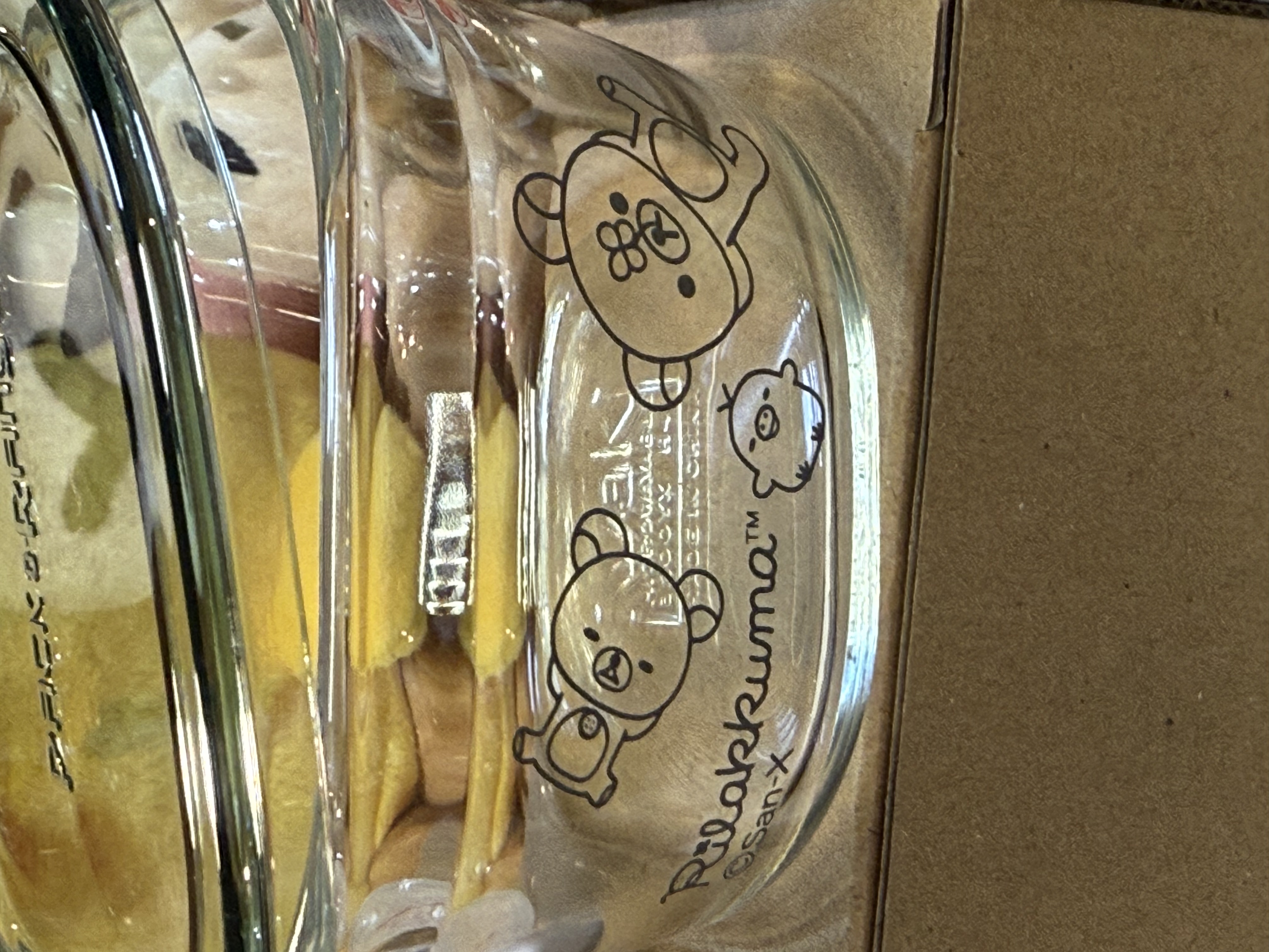 《現貨》全新日本專店限定 Rilakkuma 耐熱玻璃製食物盒（200 ml)