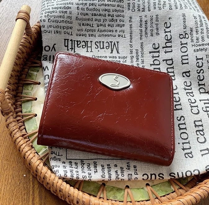 Korean Wax Leather Wallet