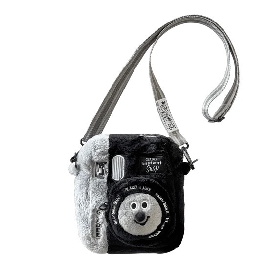 Gladee INSTANT CAMERA POUCH / BLACK 即影即有相機造型袋