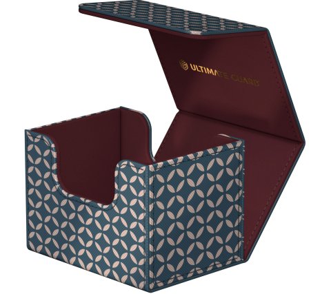 Ultimate Guard Sidewinder 100+ Katana: The Shogun's Journey - Part 2 - Seigaiha (Dark Blue / Dark Red)