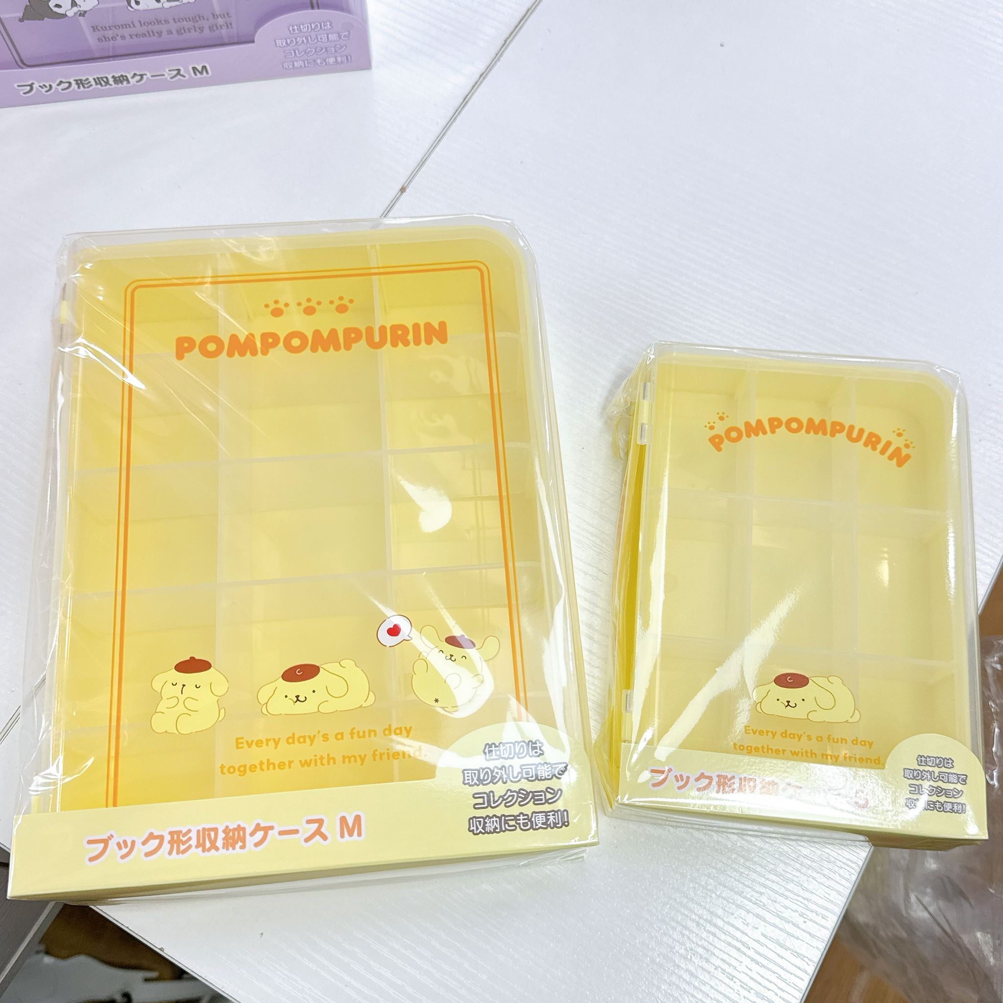 日本直送Sanrio收納盒m size 18×24×6 cm