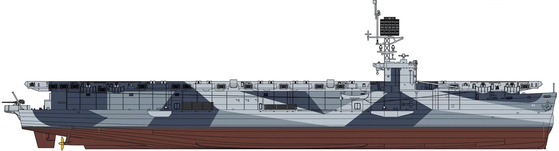 1/350 USS Shamrock Bay CVE-84