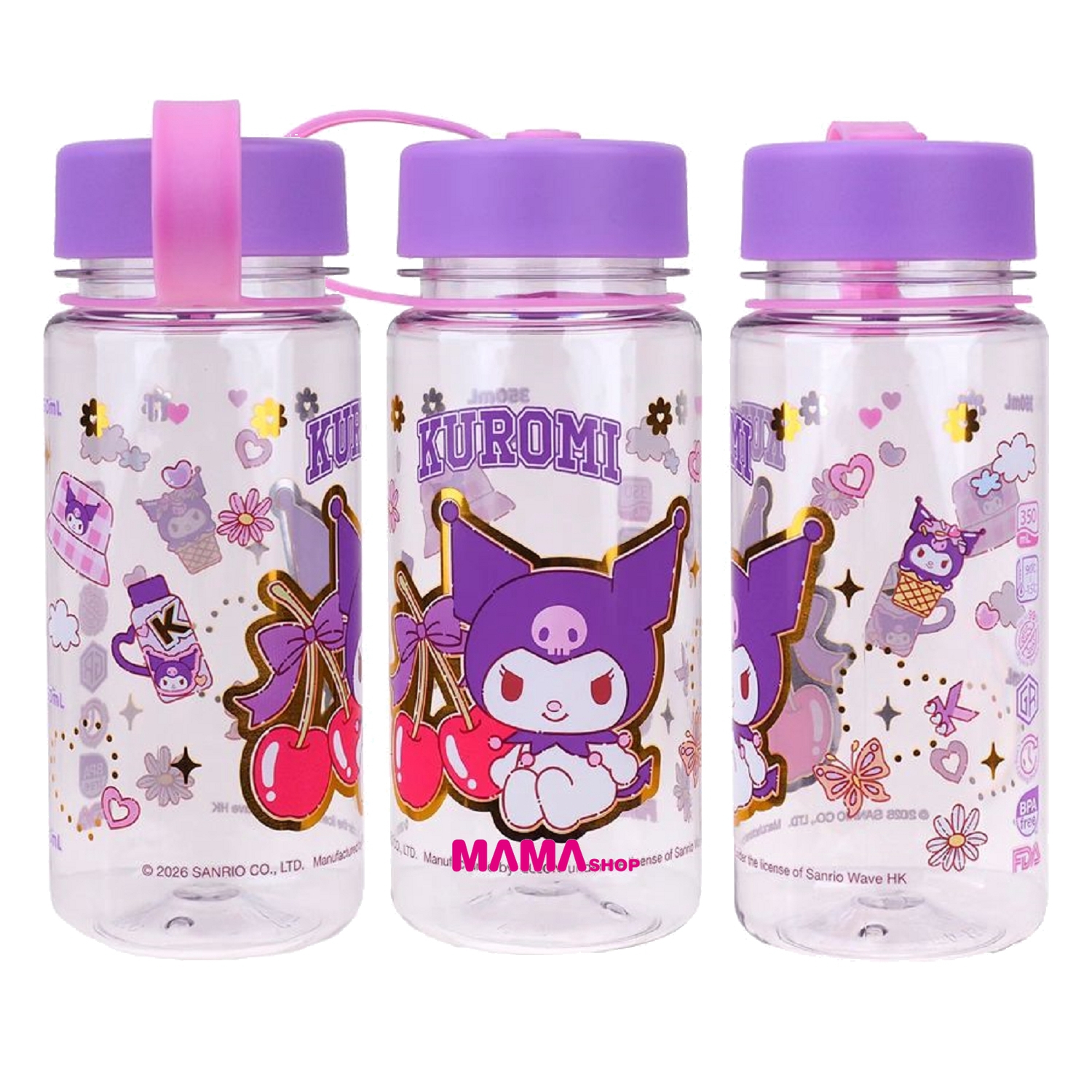 Sanrio 350ml BPA Free 膠水樽