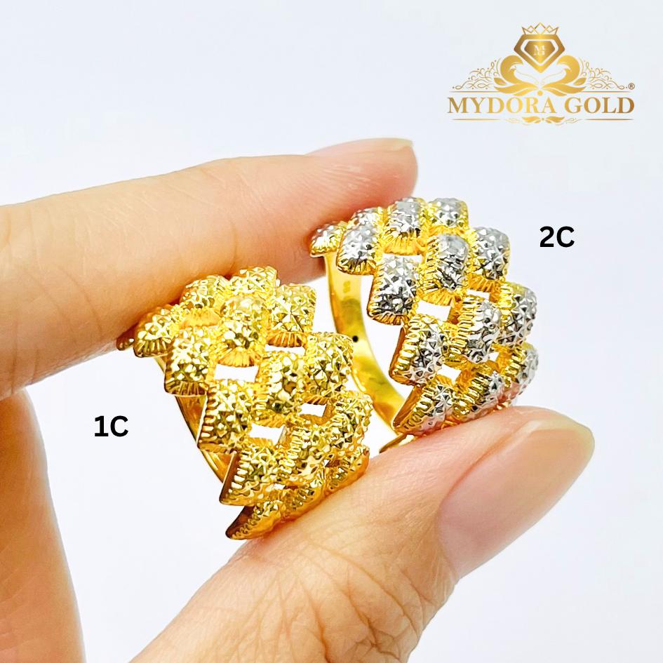 MYDORA Cincin Ketupat Anyaman (5G) l EMAS 916/22K