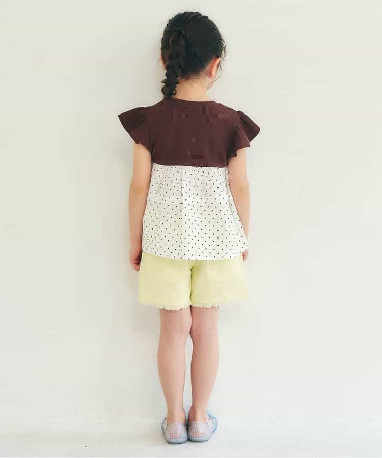 🇯🇵預訂 日本直送🇯🇵Apres les cours五色愛心刺繡荷葉邊短袖上衣