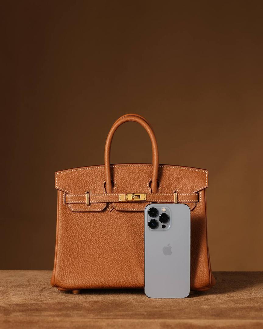 Hermes 爱马仕 Birkin25cm 金棕金扣👜✨ Birkin 独家渠道货 独家欧洲原厂皮原厂五金组装的ZP尾单货 尺寸：20 X 25 X 13CM 尺寸：22 X 30 X 16CM Birkin我们采用的是进口原厂Togo真皮，什么是Togo皮呢？ Togo皮：最经典的Birkin用皮。表面是均匀的颗粒状，类似荔枝纹，有光泽。皮质较硬，容易保持包包的形状，相对较轻，触感比较柔软，耐磨耐用； 我们用的是纯原、原厂皮就是和原版专柜一样的皮！