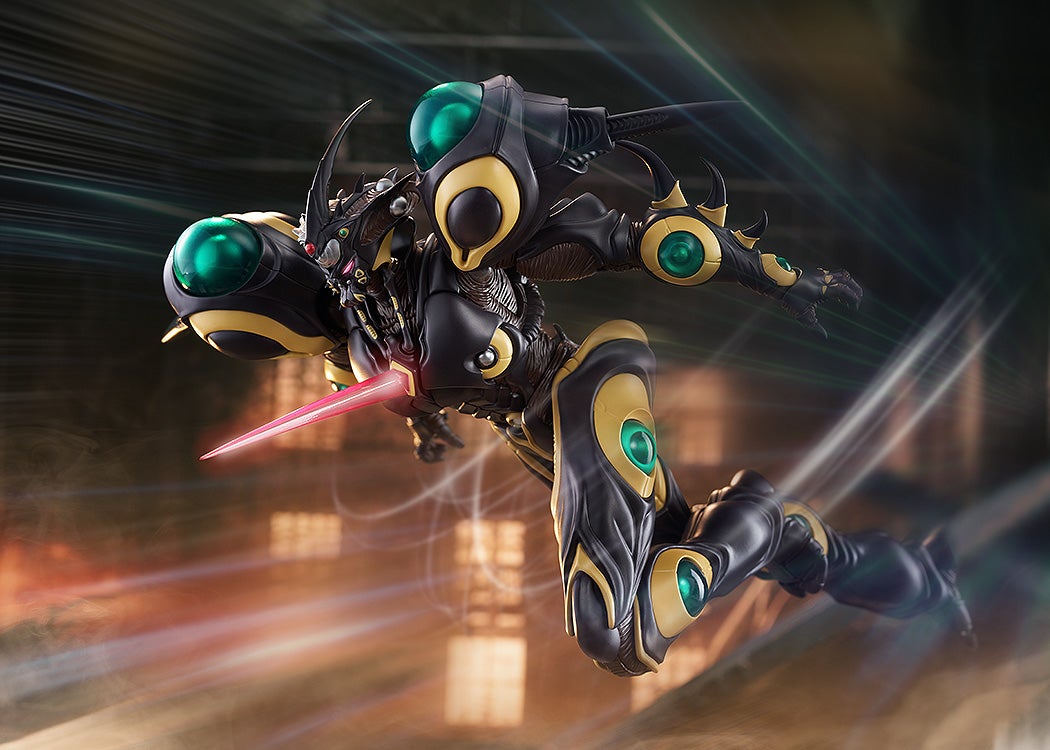 (預訂訂金 $400) (總價 $1010) Max Factory figma 強殖裝甲 GUYVER 黑色巨人殖裝 Gigantic Dark (行版)