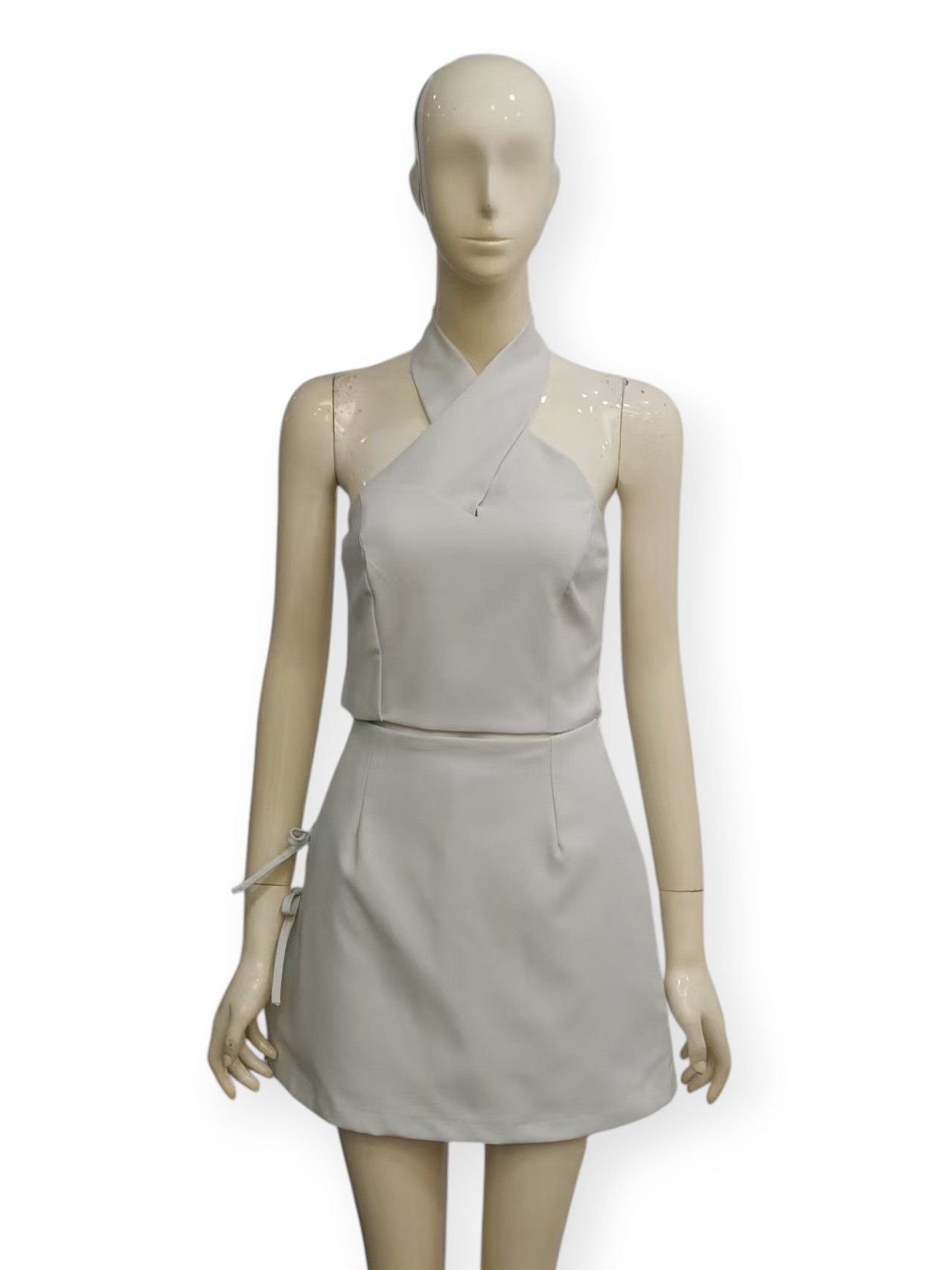 Halter Top Skirt Set M243