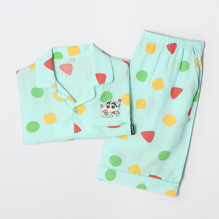 [蠟筆小新 x SPAO] 2026 短袖睡衣 (3款)