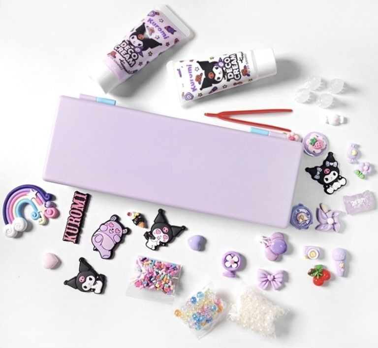 Sanrio DIY 奶油膠文具盒/鉛筆盒